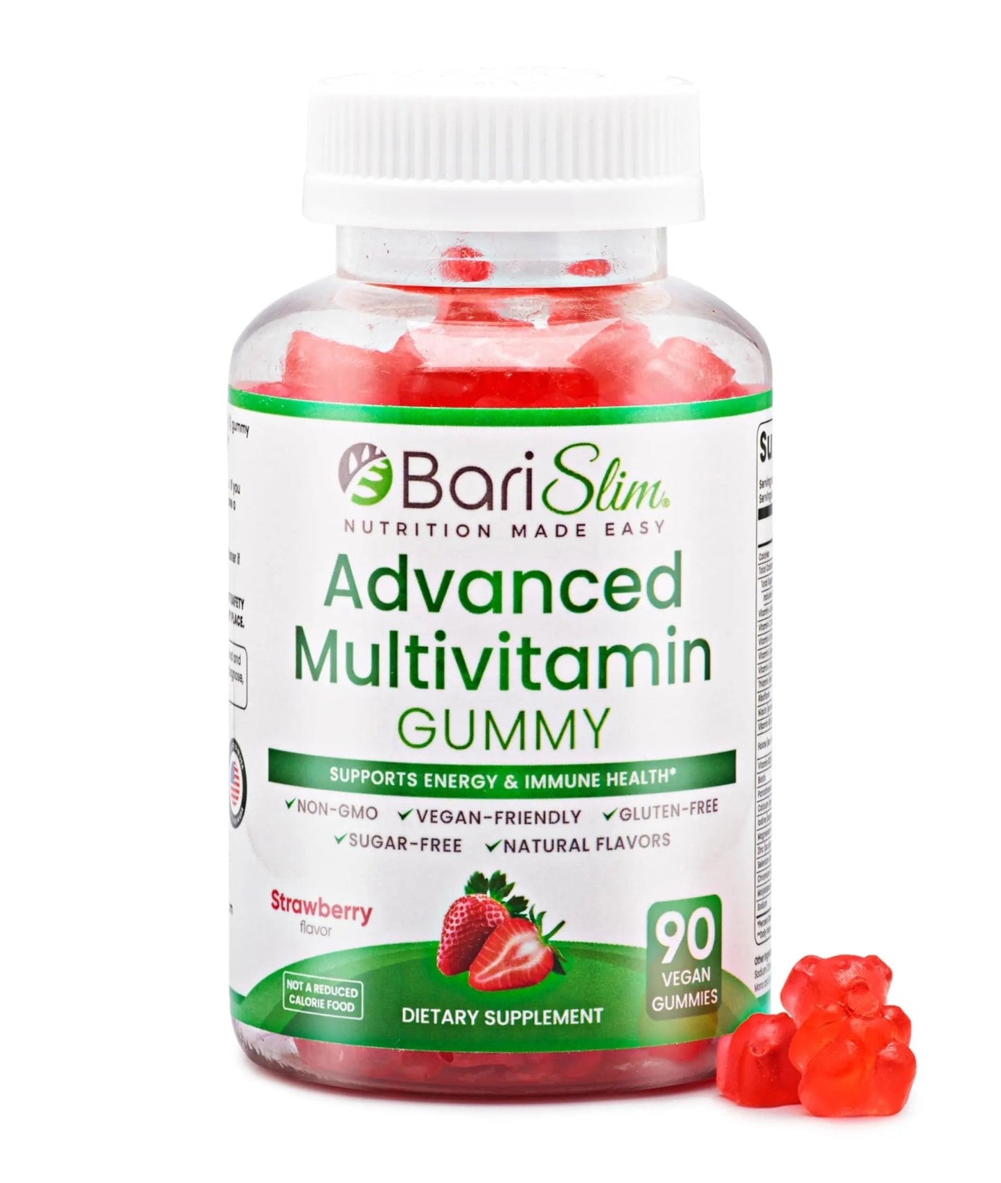 BariSlim Advanced Bariatric Multivitamin Gummies - Specially Formulated Bariatric Vitamins for Patients After Weight Loss Surgery - dailyvitalstore
