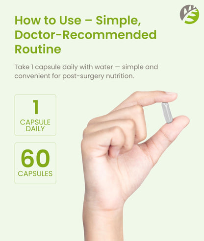 BariSlim Iron Plus Capsules - Formulated for Patients After Weight Loss Surgery Including Gastric Bypass & Gastric Sleeve – Easy Digestion & Comprehensive Health Support | 2 Month Supply (60 Servings) - dailyvitalstore