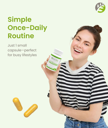 BariSlim Once Daily Bariatric Multivitamin Capsule - 18mg of Iron - Bariatric Vitamin & Supplement for Post Surgery Including Gastric Bypass - dailyvitalstore