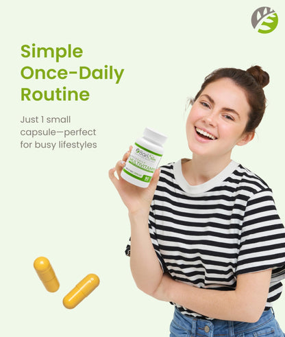BariSlim Once Daily Bariatric Multivitamin Capsule - 18mg of Iron - Bariatric Vitamin & Supplement for Post Surgery Including Gastric Bypass & Gastric Sleeve | 90 Day Supply - dailyvitalstore
