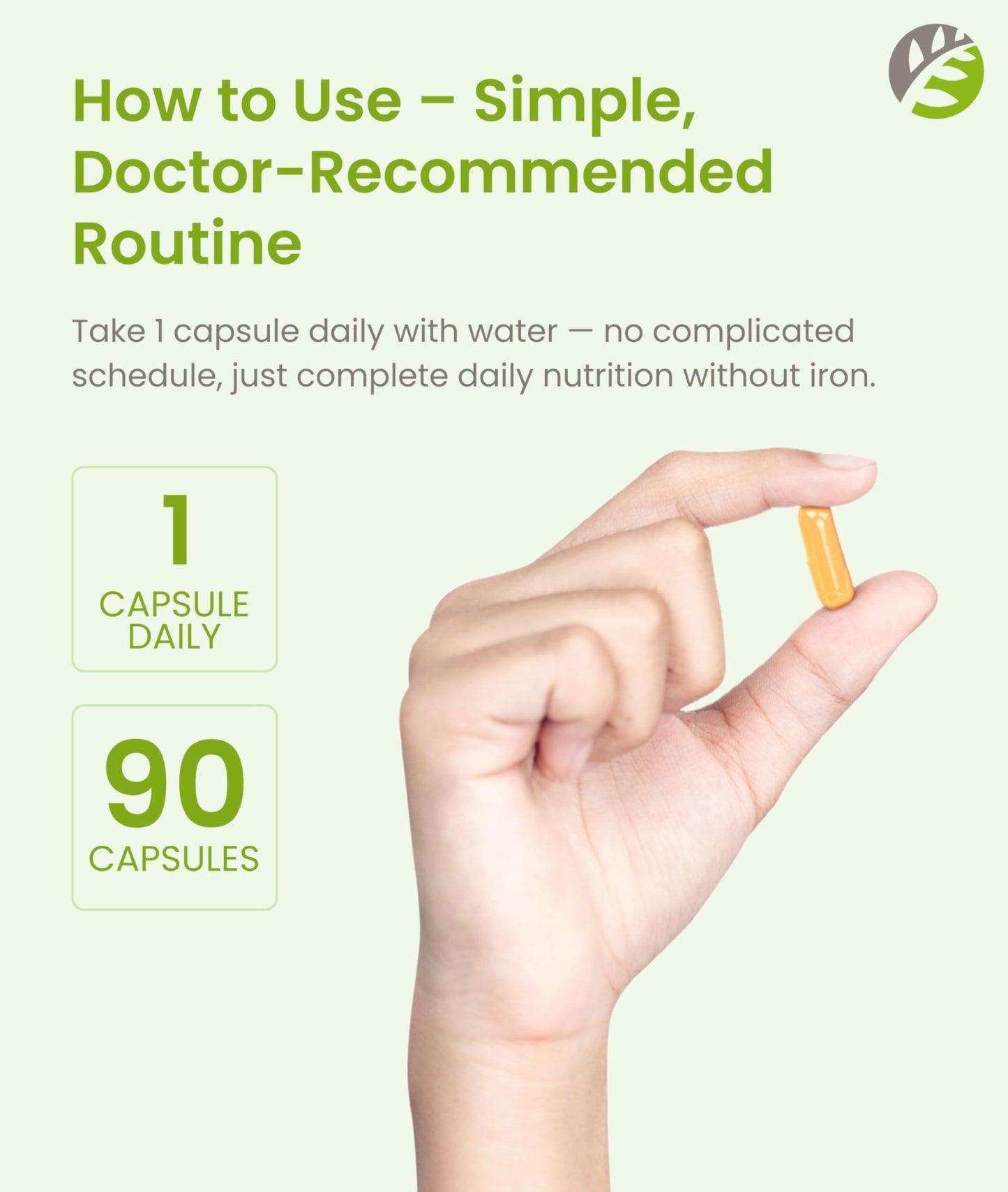 BariSlim Once Daily Bariatric Multivitamin Capsule - Iron-Free Formula - Bariatric Vitamin and Supplement for Post Surgery, Including Gastric Bypass and Gastric Sleeve | 90-Day Supply - dailyvitalstore