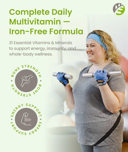 BariSlim Once Daily Bariatric Multivitamin Capsule - Iron-Free Formula - Bariatric Vitamin and Supplement for Post Surgery, Including Gastric Bypass and Gastric Sleeve | 90-Day Supply - dailyvitalstore