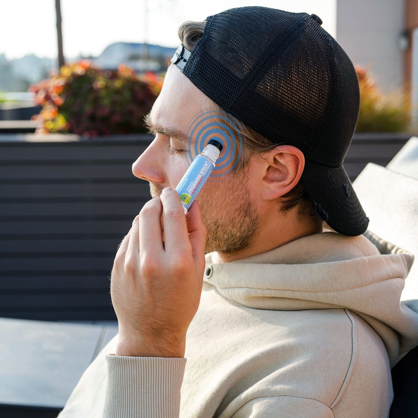 Basic Vigor Migrastil Extra Strength Migraine Stick & MigraFreeze Hat Bundle - dailyvitalstore