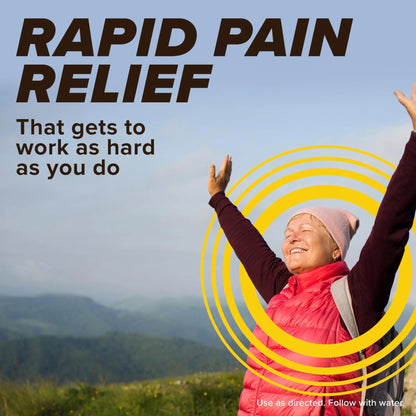 Bayer® Rapid Relief, Dissolvable Raspberry Flavor, Powder Packs with Aspirin & Caffeine, Fast Acting Headache Relief, Muscle and Body Pain Reliever, 30ct - dailyvitalstore