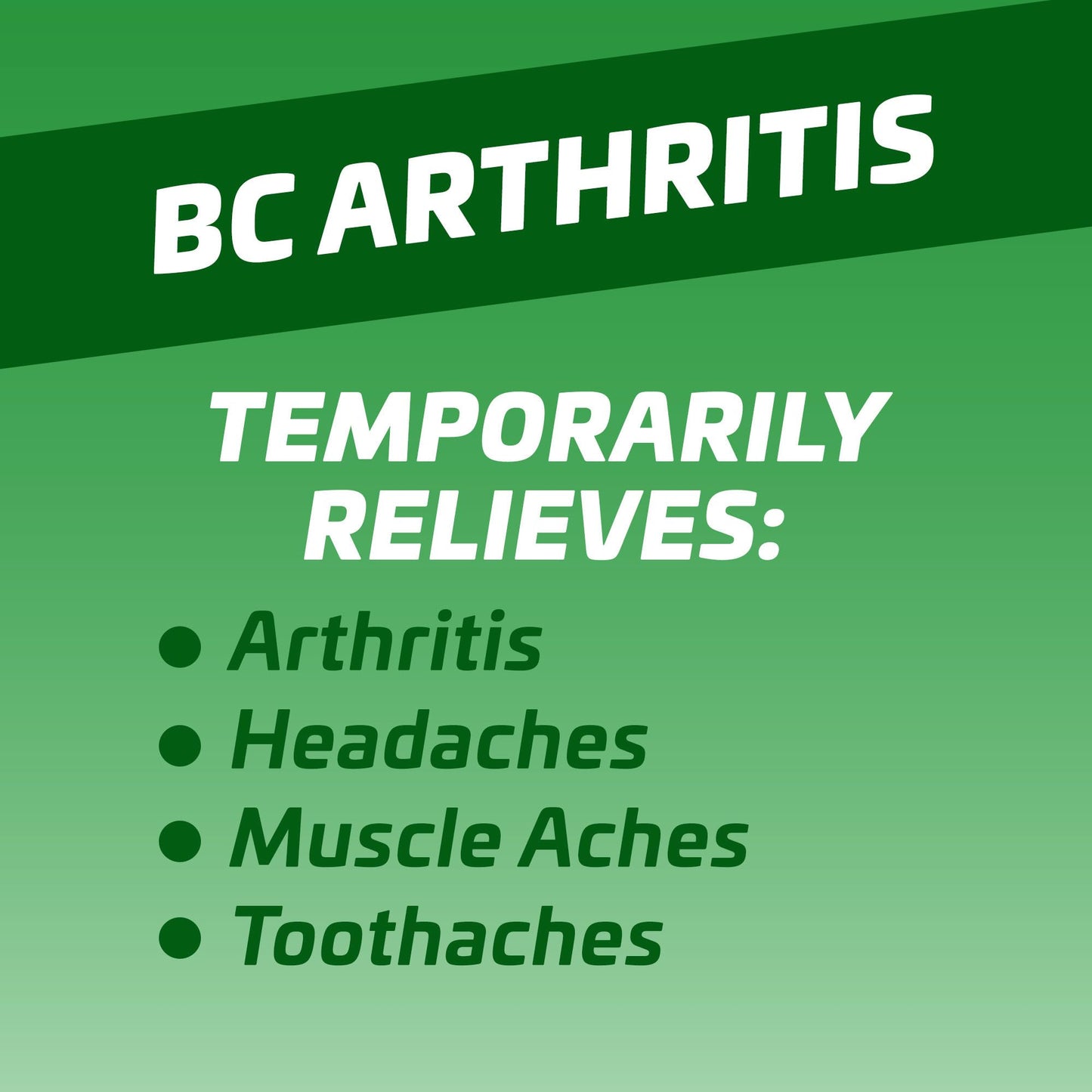 BC Pain Relief Powder, Arthritis Pain, 24 ct (Pack of 1) - dailyvitalstore