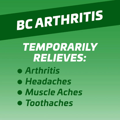 BC Pain Relief Powder, Arthritis Pain, 50 ct (Pack of 1) - dailyvitalstore
