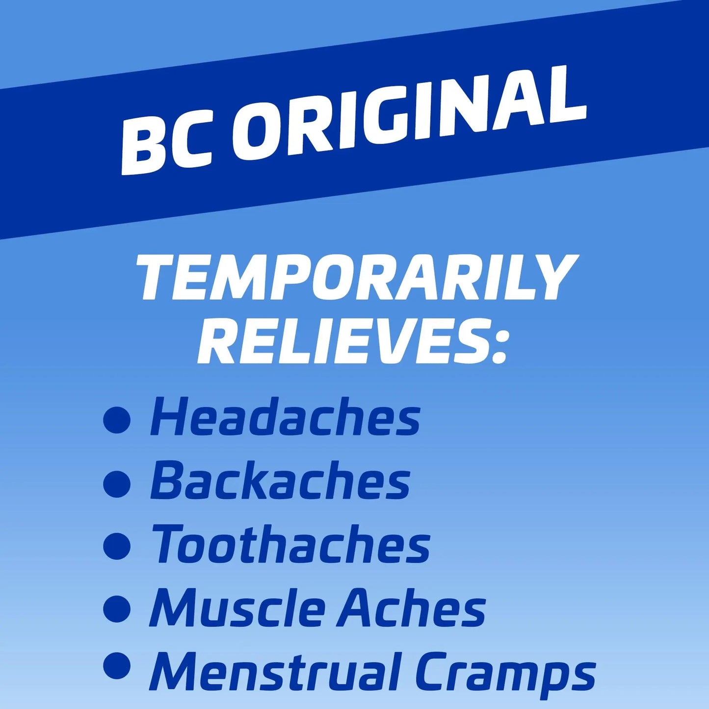 BC Powder Original Strength Pain Reliever, 24 Powder Sticks, 36 Units Display - dailyvitalstore