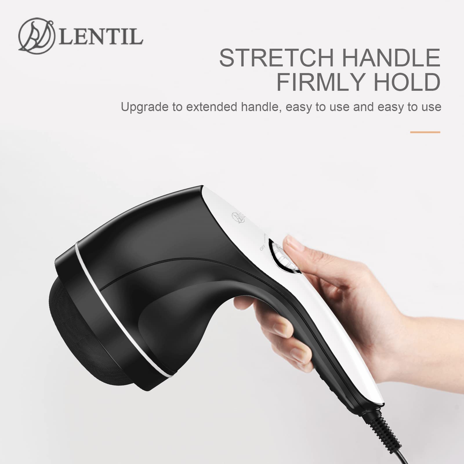 BDLENTIL Cellulite Massager Handheld, Body Sculpting Machine, Massage Lymphatic Stomach Abdomen Arm Belly Fat with 8 Massage Heads;Suitable in Gym Office Home Travel, Ideal Gifts for Women Man - dailyvitalstore