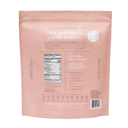 Be Well by Kelly Chocolate Grass-Fed Beef Protein Powder, 24G of Protein & 1G Net Carbs (3 Ingredients, 30 Servings) 9 Amino Acids + 3 BCAAs No Soy, No Dairy, Stevia-Free, No Sugar Added 1.87lb 849g - dailyvitalstore