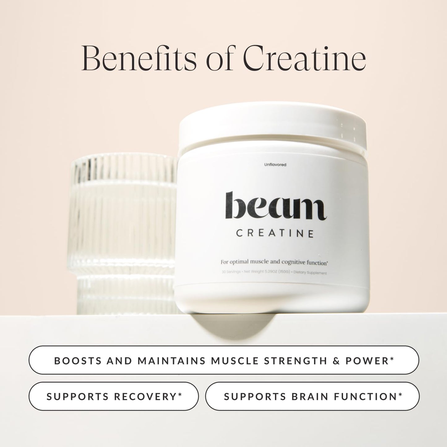 Beam Creatine Monohydrate + Pre Workout Bundle – Strength, Endurance & Muscle Recovery Stack – Clean Energy & Hydration Support, Third-Party Tested for Peak Training Performance - dailyvitalstore