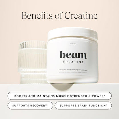 Beam Creatine Monohydrate + Pre Workout Bundle – Strength, Endurance & Muscle Recovery Stack – Clean Energy & Hydration Support, Third-Party Tested for Peak Training Performance - dailyvitalstore