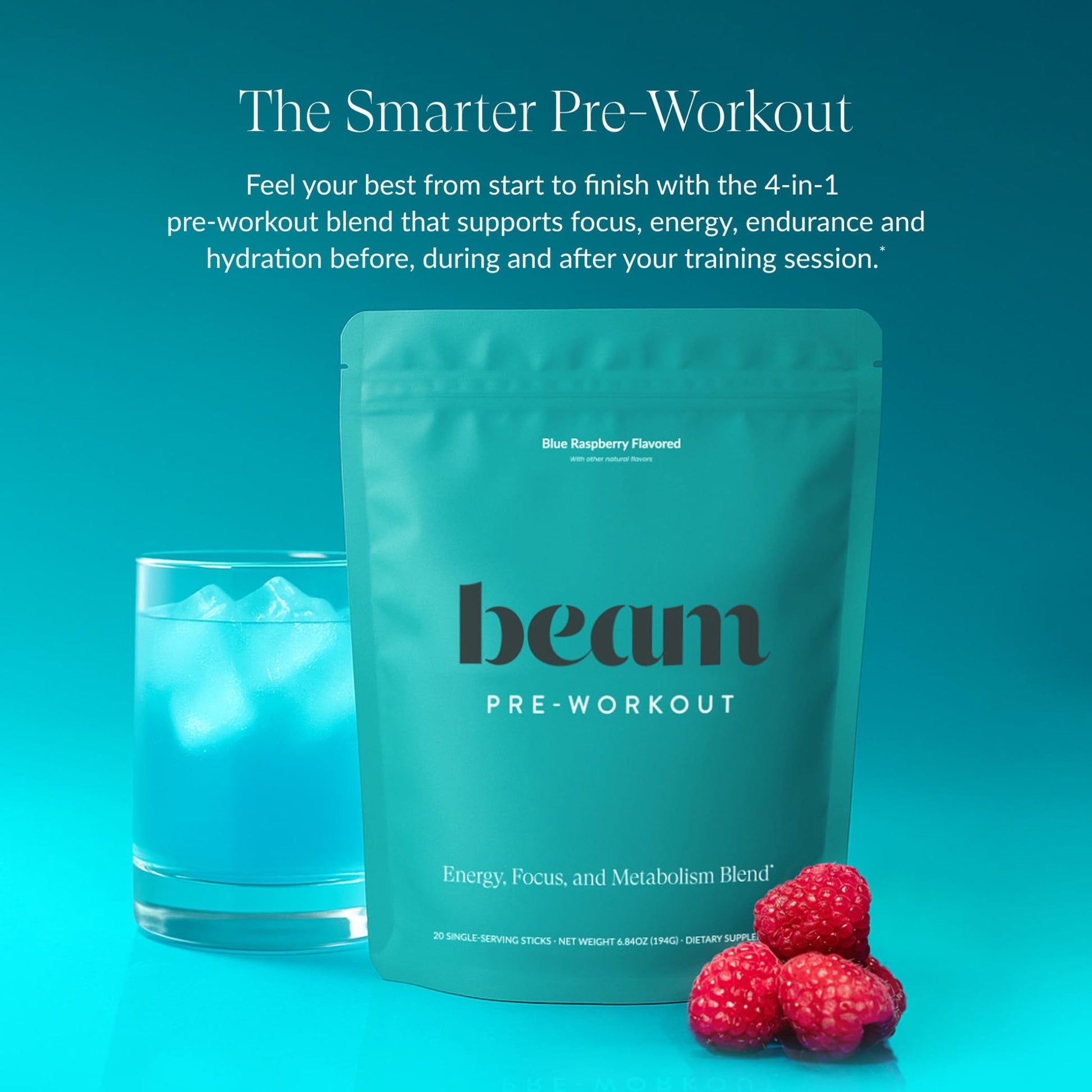 Beam Creatine Monohydrate + Pre Workout Bundle – Strength, Endurance & Muscle Recovery Stack – Clean Energy & Hydration Support, Third-Party Tested for Peak Training Performance - dailyvitalstore