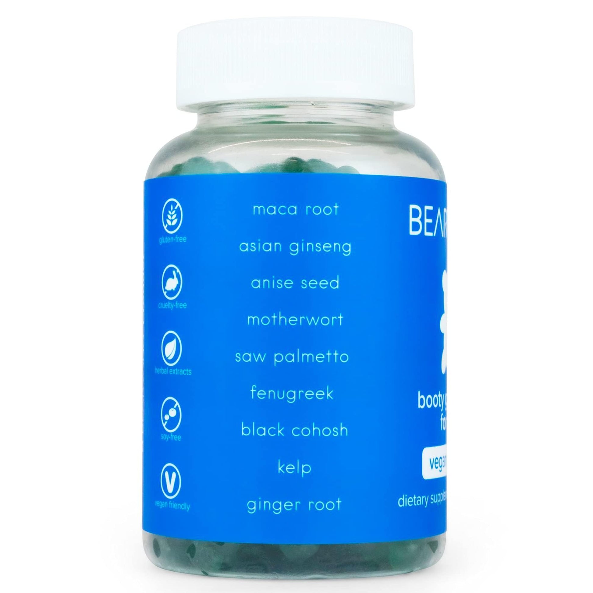 BEARVANA Peach Support Women’s Multivitamin Gummies | Herbal & Vitamin Gummy Supplement for Daily Wellness - dailyvitalstore