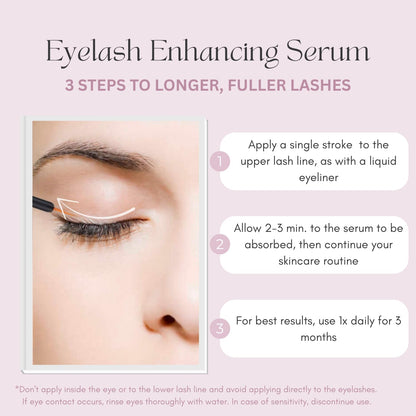 BEAUTICAL Eyelash Serum – Lash Enhancing & Conditioning Formula with Botanical Ingredients for the Appearance of Fuller, Shinier & Healthier-Looking Lashes – Nourishing Lash Care, 3ml - dailyvitalstore