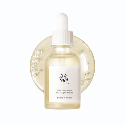 Beauty of Joseon Glow Deep Serum Rice Alpha-Arbutin Moisturizing Uneven Skin Tone Daily Korean Skin Care for Men and Women, 60ml, 2 Fl.Oz - dailyvitalstore