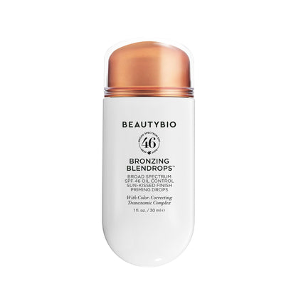 BeautyBio BLENDROPS. Broad Spectrum SPF 46 Oil-Control Priming Drops With Color-Correcting Tranexamic Complex - dailyvitalstore