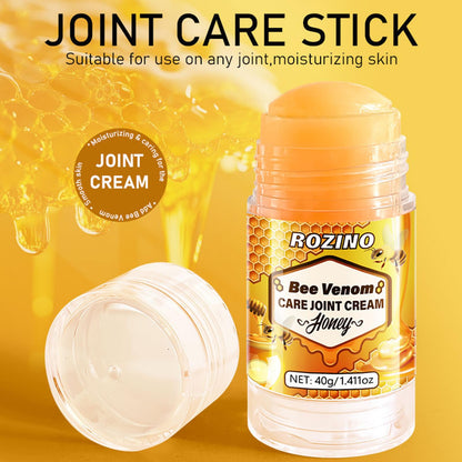 Bee Venom Joint Cream for Knees & Joint Support, Fast Absorbing, Non-Sticky Formula with Vitamin C, Aloe Vera for Soothing Comfort (1.411OZ) - dailyvitalstore