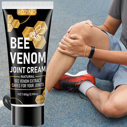 Bee Venom Joint Cream for Knees & Joints - Lightweight Moisturizing Cream for Dry Skin, Fast Absorbing & Non-Greasy Formula - Supports Comfortable Movement (2.116OZ) - dailyvitalstore