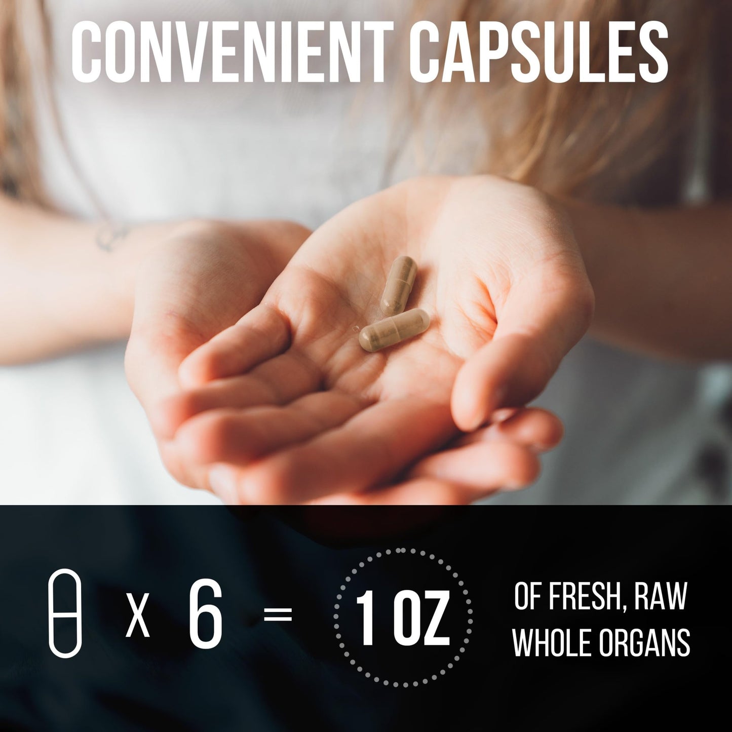 Beef Organ Supplement Complex - 10 Carnivore Grass Fed Proprietary Blend of Liver, Marrow, Brain, Thymus, Spleen, Kidney, Colostrum, Heart, Pancreas, Gallbladder - 180 Caps - dailyvitalstore