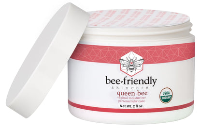 BeeFriendly Organic Vaginal Moisturizer, USDA Certified, Natural Vulva Cream For Dryness, Itching, Irritation, Redness, Chafing Of Vagina Due To Menopause & Thinning 2 oz - dailyvitalstore