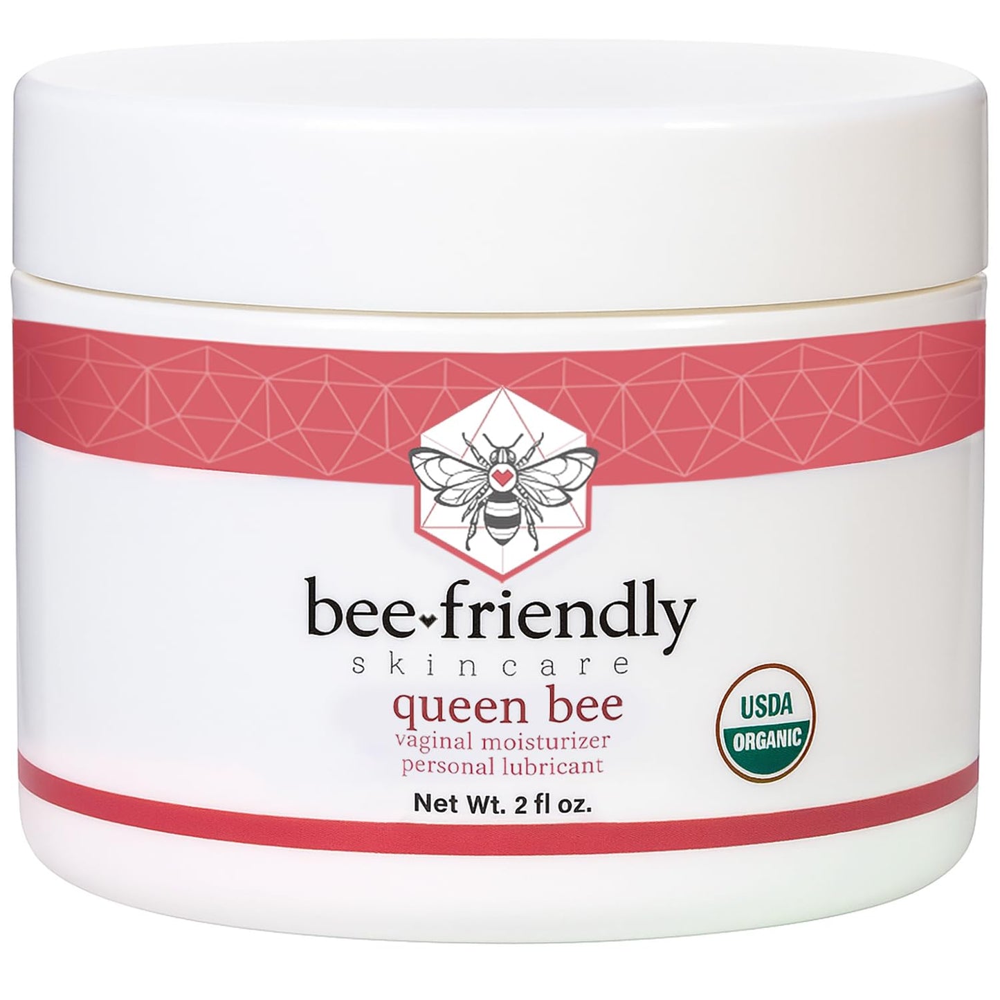 BeeFriendly Organic Vaginal Moisturizer, USDA Certified, Natural Vulva Cream For Dryness, Itching, Irritation, Redness, Chafing Of Vagina Due To Menopause & Thinning 2 oz - dailyvitalstore