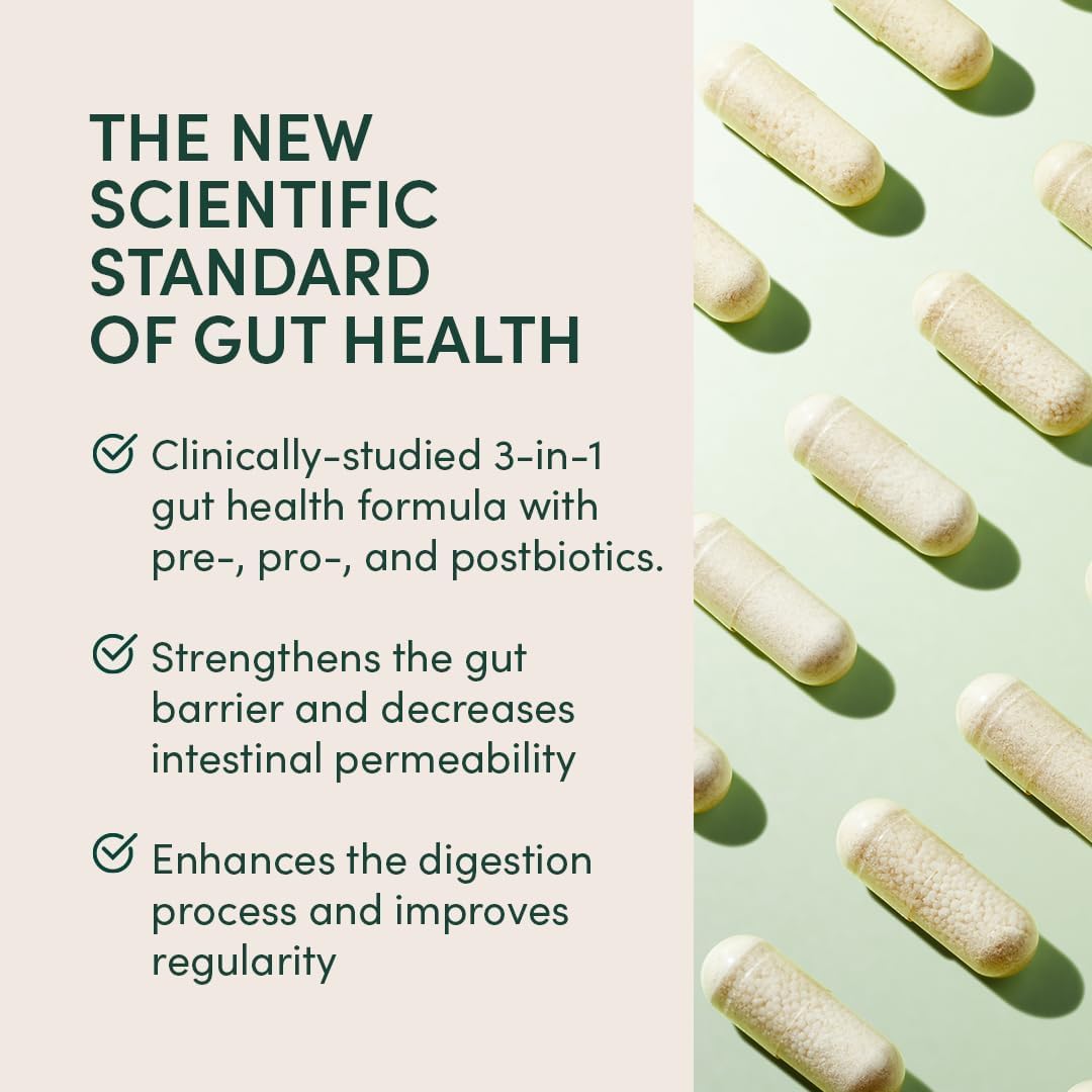 Beekeeper's Naturals Complete Gut Health, 3-in-1 Prebiotic, Postbiotic, Probiotics for Digestive Health & Bloating Relief for Women & Men - dailyvitalstore