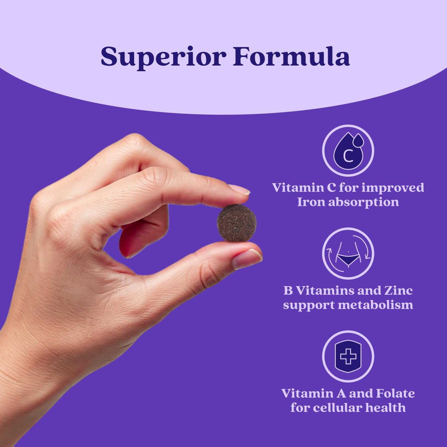 BeLive Iron Gummies - Multivitamin Supplement with Vitamin C, A, B & Zinc, Supports Blood Oxygen, Vegan Iron Supplements for Women, Men & Kids - dailyvitalstore