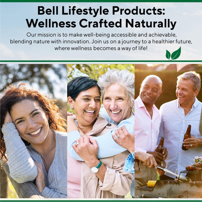 Bell Brain Function Lifestyle, Supports Cognitive Health with Ginkgo, Vitamin B12, Folate - 60 Vegetarian Capsules - dailyvitalstore