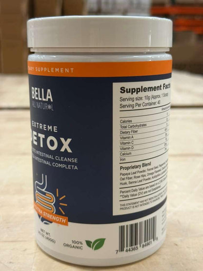 Bella All Natural Extreme Detox Powder Mango - dailyvitalstore