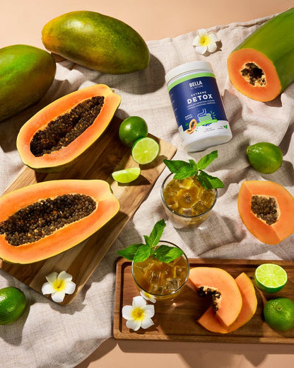 Bella All Natural Extreme Detox Powder Papaya - dailyvitalstore