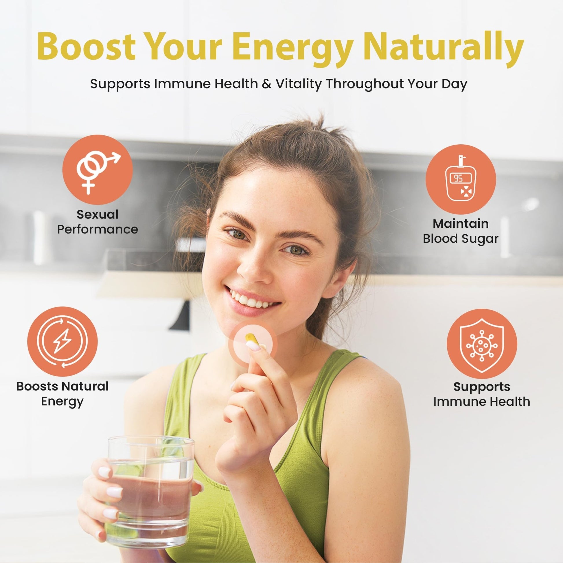 Bella All Natural Moringa Capsules 60 Count - Moringa Oleifera Leaf Supplement with Pomegranate & Elderberry Flavor, Pure Organic Moringa Capsules for Immune, Energy & Skin Health Support - dailyvitalstore
