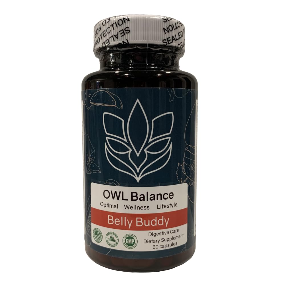 Belly Buddy Advanced Gut Health Support containing a helthy Blend of Probiotics, Prebiotics, and Digestive Enzymes - dailyvitalstore