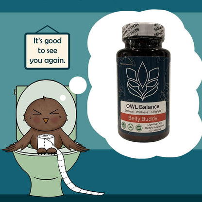 Belly Buddy Advanced Gut Health Support containing a helthy Blend of Probiotics, Prebiotics, and Digestive Enzymes - dailyvitalstore