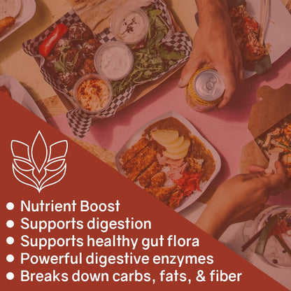 Belly Buddy Advanced Gut Health Support containing a helthy Blend of Probiotics, Prebiotics, and Digestive Enzymes - dailyvitalstore