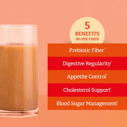 BENEXIA Chiamucil Prebiotic Fiber Supplement Powder – Chia Fiber & Chicory Root (Inulin) for Digestive Health & Appetite Control – Gluten & Sugar Free - dailyvitalstore