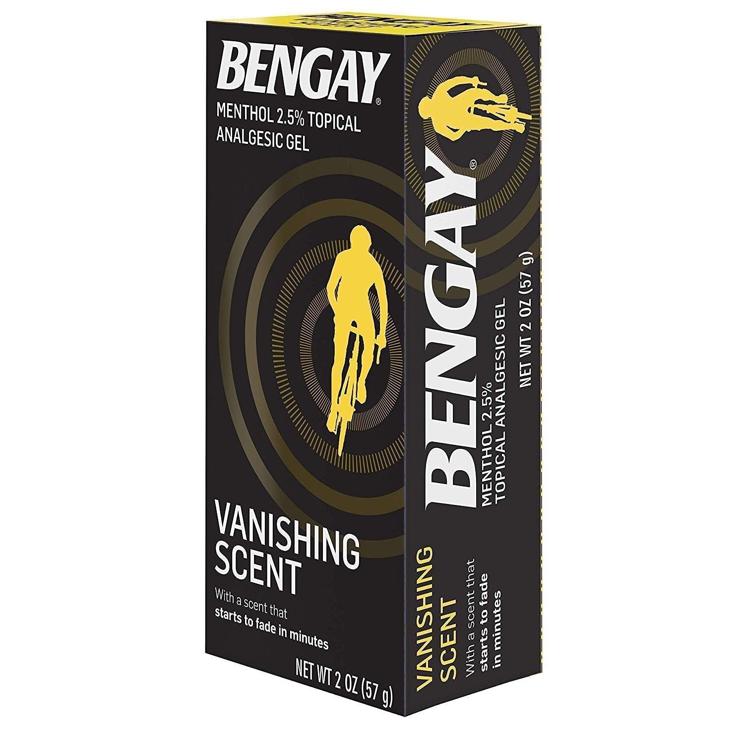 Bengay Menthol 2.5% Topical Analgesic Gel Vanishing Scent 2oz - dailyvitalstore