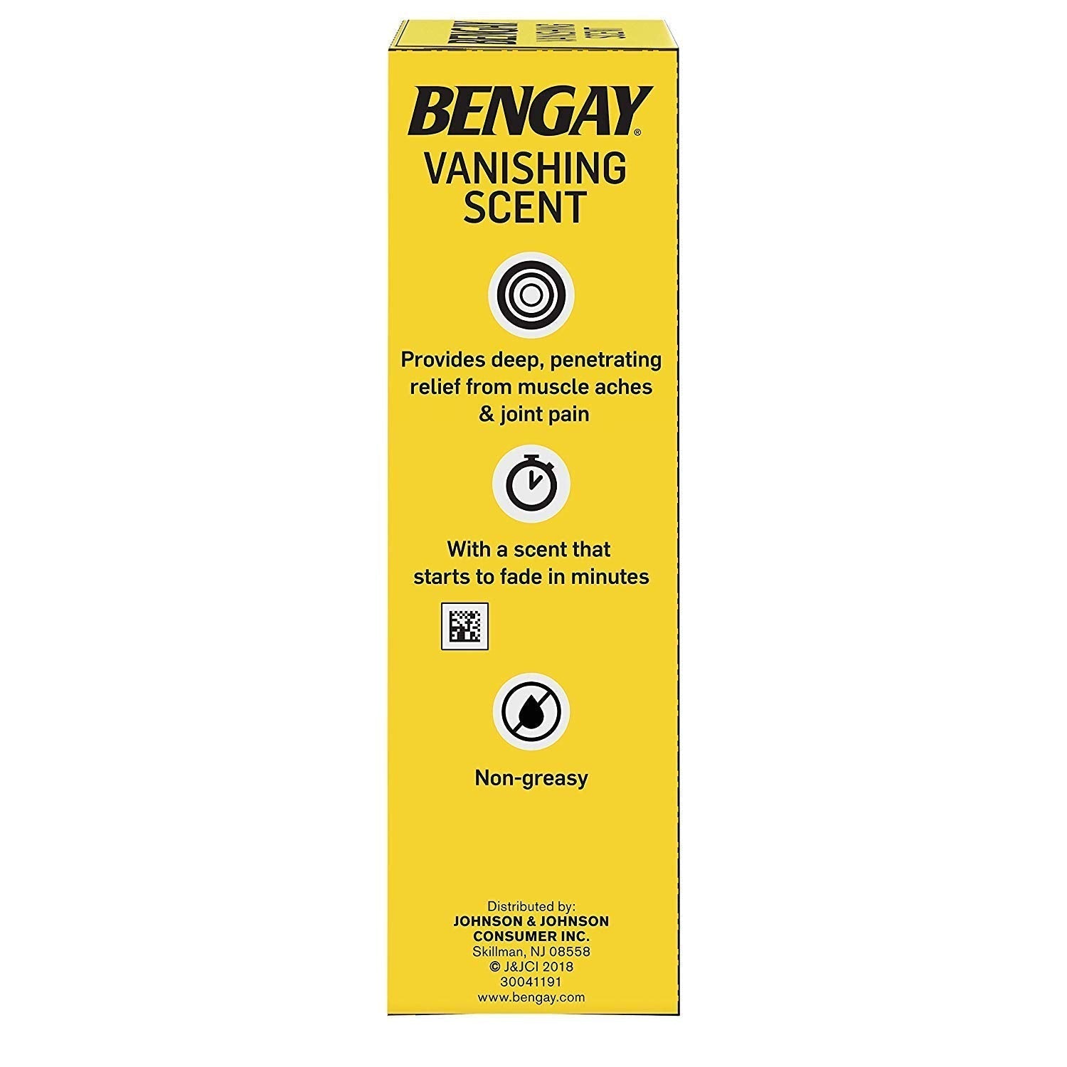 Bengay Menthol 2.5% Topical Analgesic Gel Vanishing Scent 2oz - dailyvitalstore