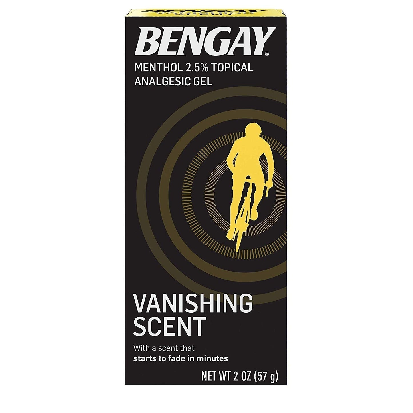 Bengay Menthol 2.5% Topical Analgesic Gel Vanishing Scent 2oz - dailyvitalstore