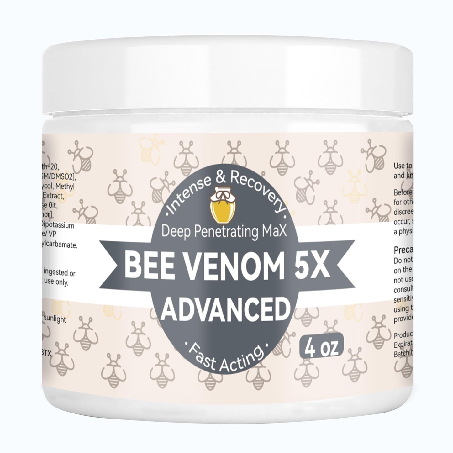 Benolixia Bee Venom Bone Cream, Bee Venom Joint Gel, Professional Bee Venom Joint Gel, Bee Venom Advanced Joint and Bone Cream for Back, Neck, Hands, Knee, Feet - dailyvitalstore
