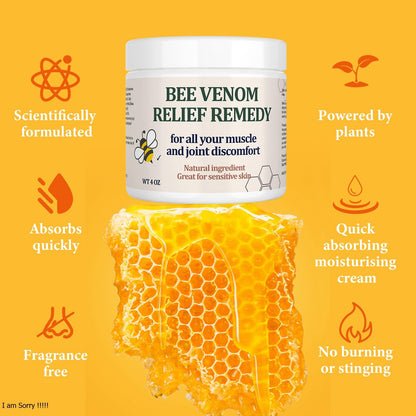 Benolixia Bee Venom Joint Cream - Advanced Joint and Bone Cream, Specially for Back, Neck, Hands, Knees - dailyvitalstore