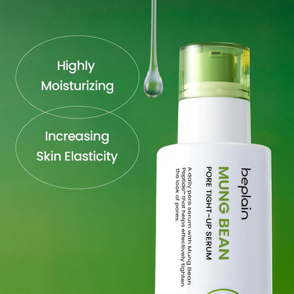 beplain Mung Bean Peptide Soothing Serum | Niacinamide Serum for Instant Soothing & Hydration | Redness & Cooling Pore Care | Skin Elasticity Care - dailyvitalstore
