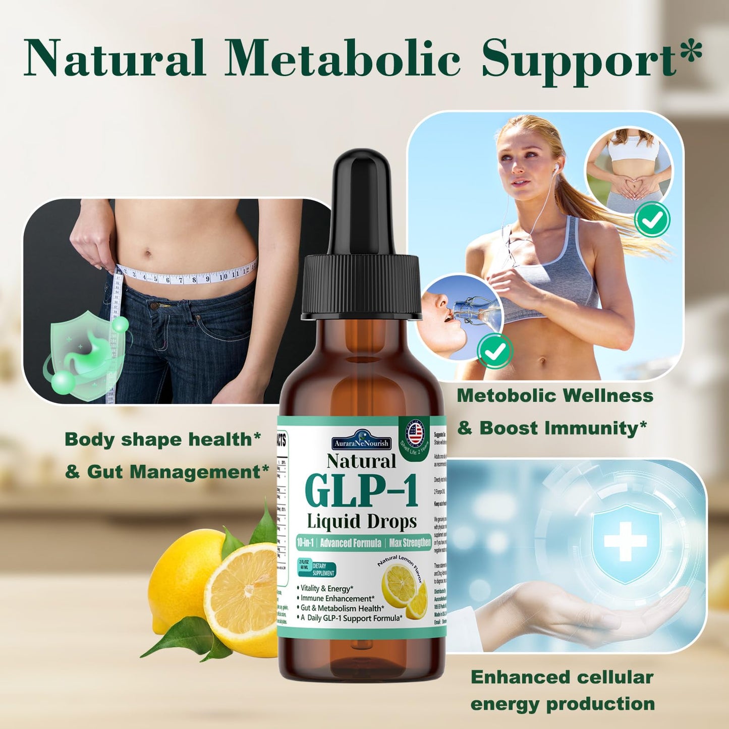 Berberine Supplement for Women and Men, 10-in-1 Formula w. Ceylon Cinnamon, Prebiotic Fiber & Green Tea Extract | Supports Metabolic Wellness, Gut & Digestive Health | Vegan, Gluten-Free - dailyvitalstore