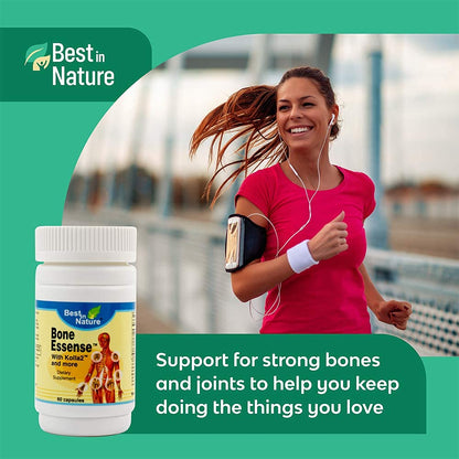 Best in Nature Bone Essense with Kolla2 (Type II Collagen) - Bone and Joint Health Supplement. (60 Count) - dailyvitalstore