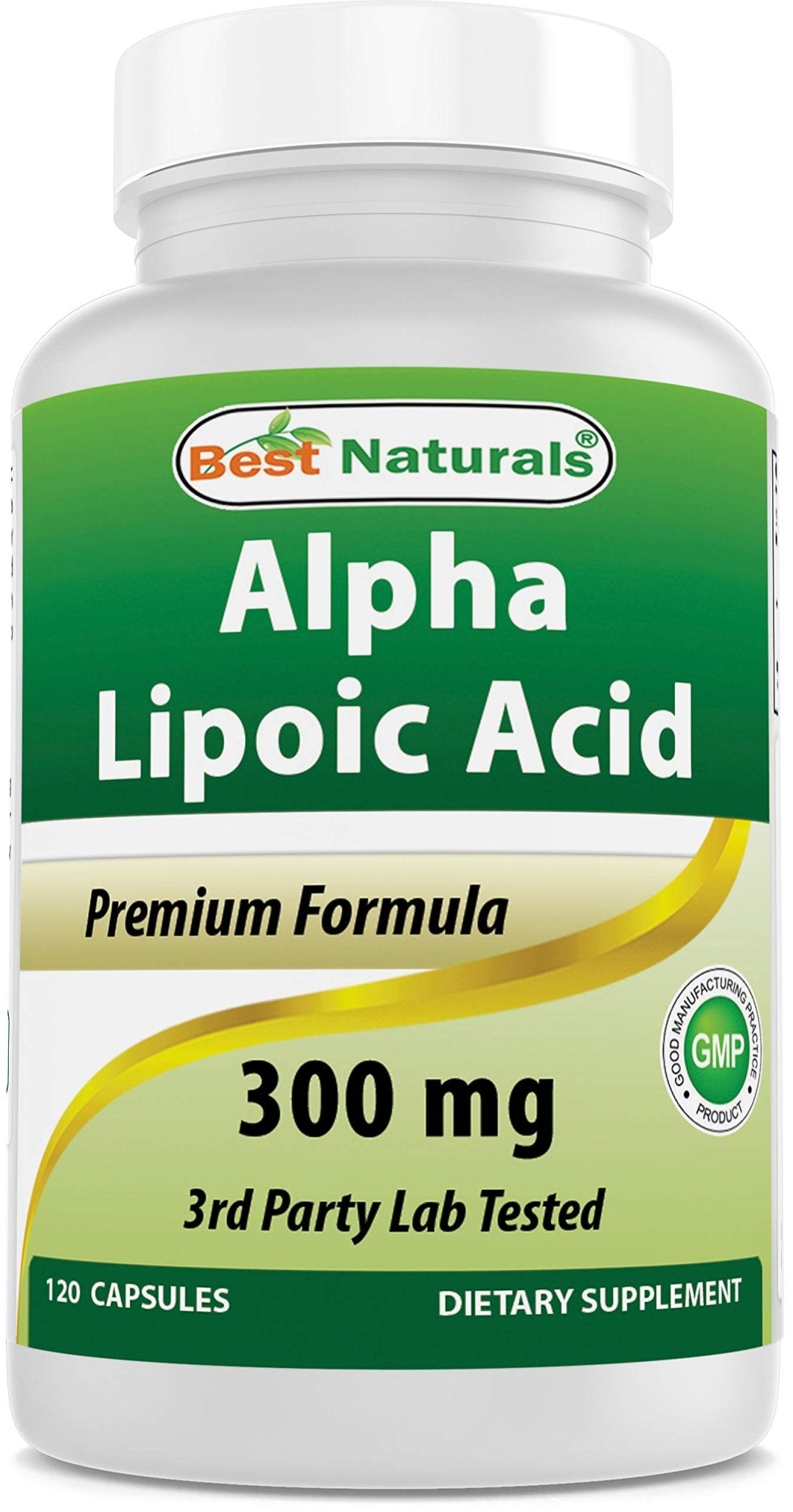Best Naturals Alpha Lipoic Acid 300 mg 120 Capsules - dailyvitalstore