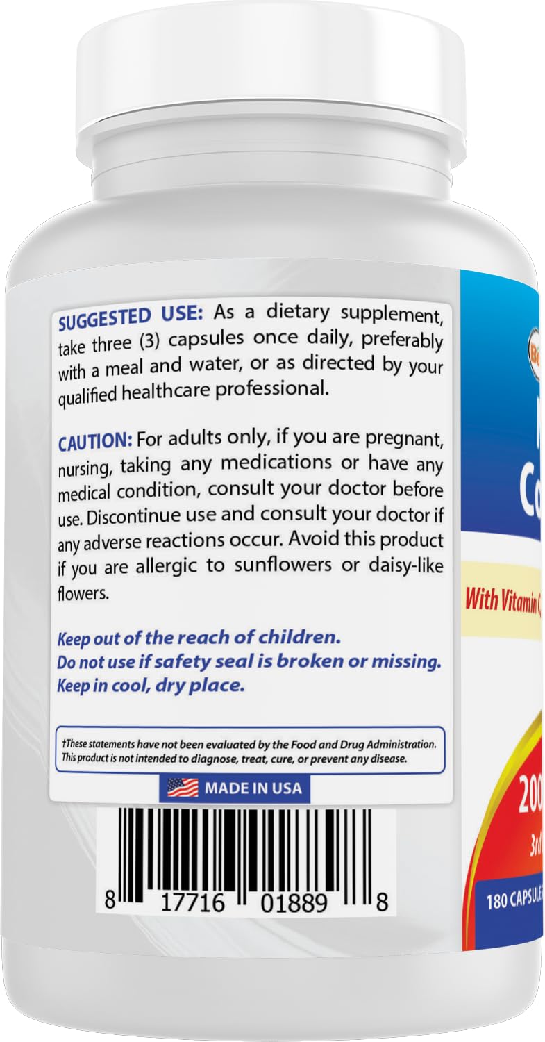 Best Naturals Multi Collagen Pills 2000mg for Women & Men - Hydrolyzed Collagen Peptides Capsules for Hair Skin and Nails with Types I II III V X, Biotin, Hyaluronic Acid & Vitamin C - dailyvitalstore