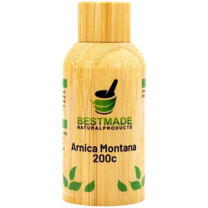Bestmade Natural Products Turbo Arnica 200C - Comprehensive Arnica Pellets for Muscle Recovery, Soreness Relief, and Holistic Wellness Support, 350 Pellets - dailyvitalstore