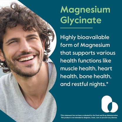 BESTVITE Filler-Free Magnesium Glycinate - 400mg of Magnesium per Serving (240 Veg Caps)- Chelated Bisglycinate for Muscle, Relaxation, Stress & Sleep Support* - For Men & Women - No Stearates - Vegan - dailyvitalstore
