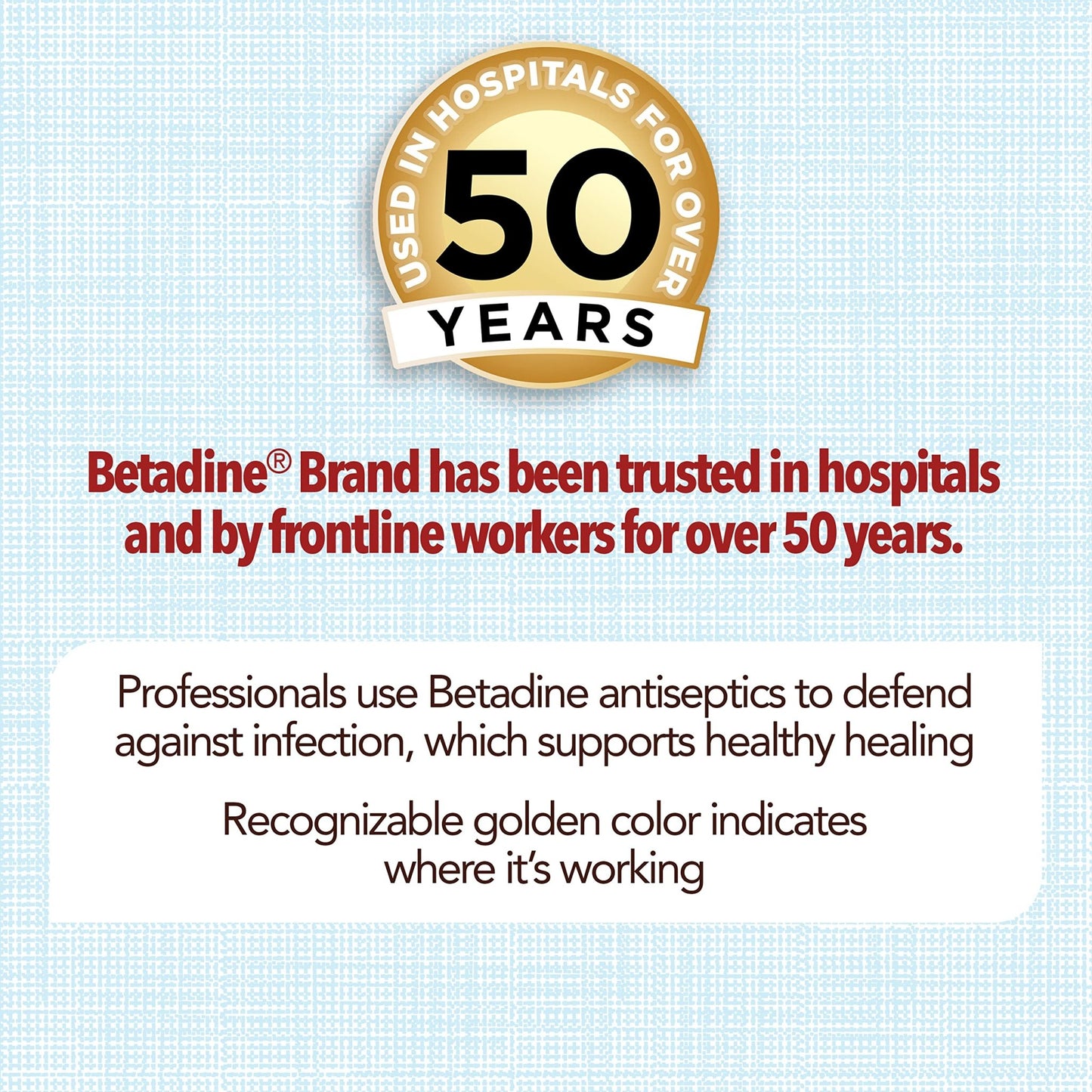 Betadine Antiseptic First Aid Solution, Povidone-Iodine 10%, Infection Protection, Kills Germs in Minor Cuts Scrapes and Burns, No Sting Promise, No Alcohol or Hydrogen Peroxide, 8 FL OZ - dailyvitalstore