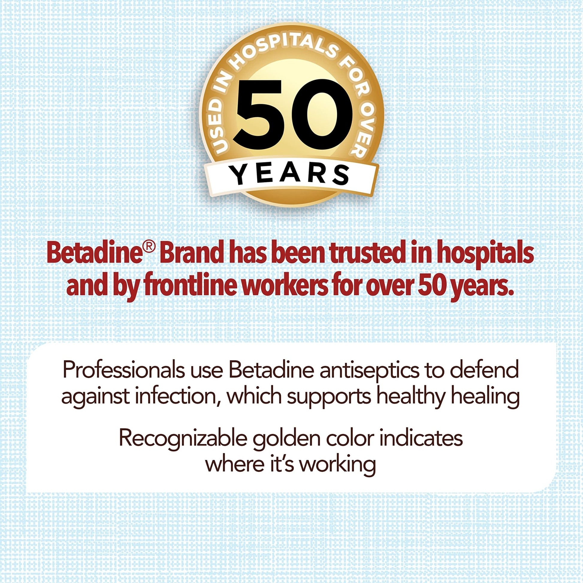 Betadine Antiseptic First Aid Solution, Povidone-Iodine 10%, Infection Protection, Kills Germs in Minor Cuts Scrapes and Burns, No Sting Promise, No Alcohol or Hydrogen Peroxide, 8 FL OZ - dailyvitalstore