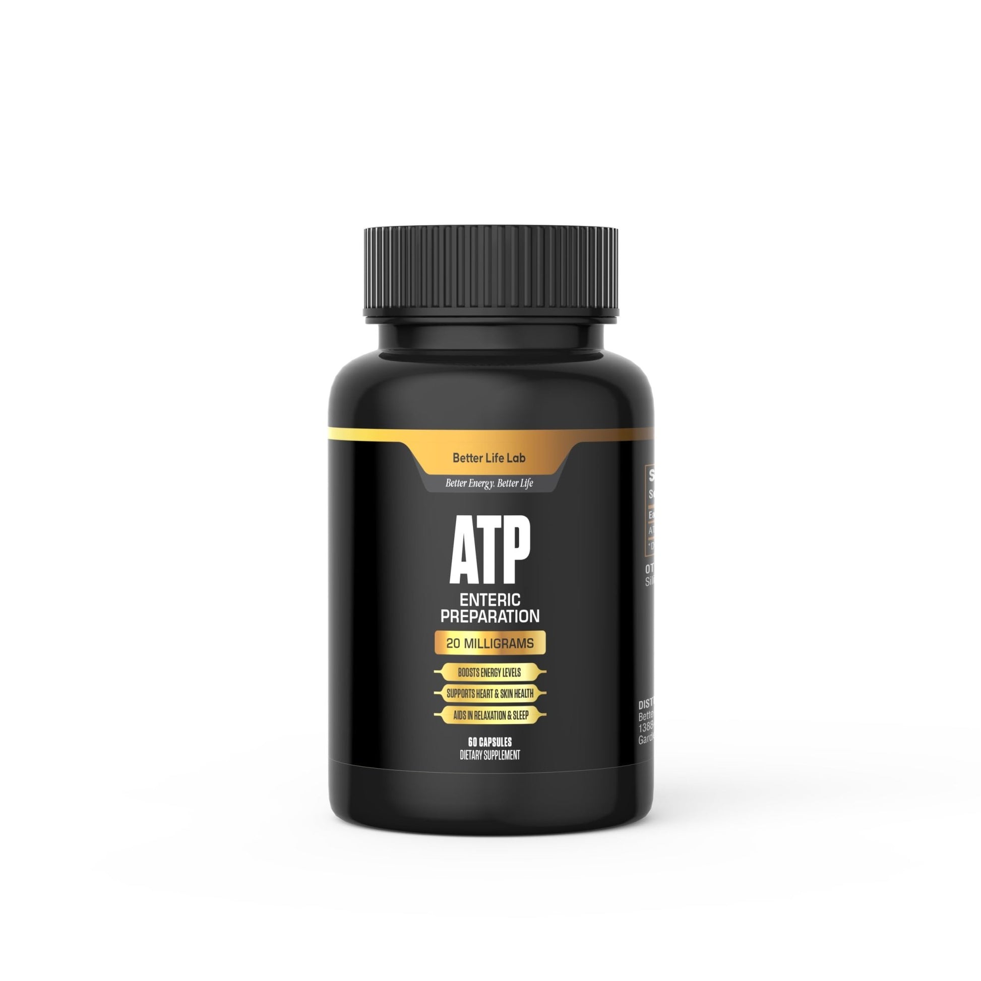 BETTER LIFE LAB ATP Supplement – Supports Cellular Energy Production, Mitochondrial Function & Active Lifestyles - dailyvitalstore